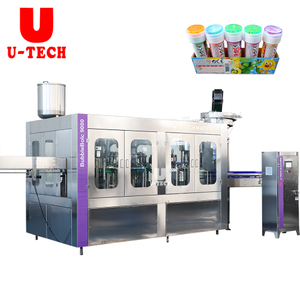 Automatic High Speed Complete Project 6000BPH Child Toys 3 in 1 Rotary Bubble Water Filling Machine Line
