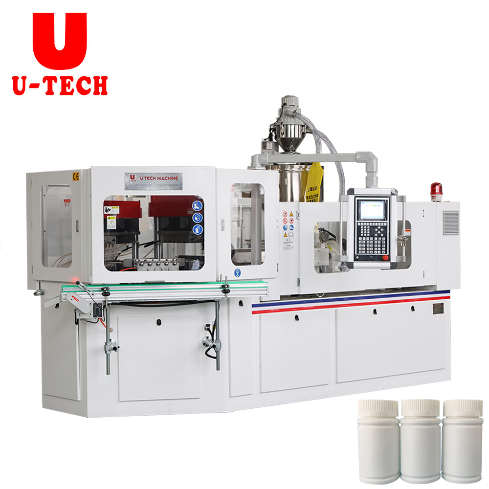 Factory Price Hdpe Cosmetics Plastic Bottles Making Injection Blow Molding Machine