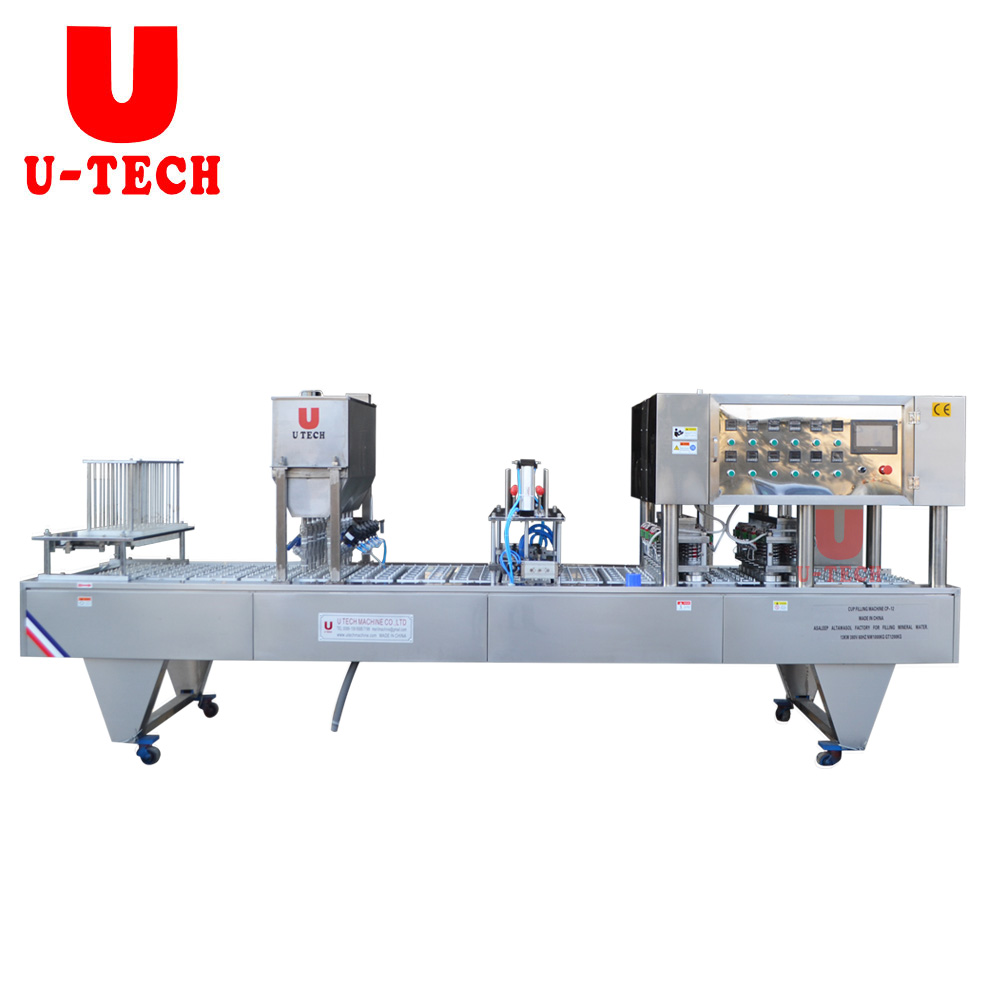 Automatic Juice Jelly Coffee Honey Sauce Peanut Butter Cup Filling And Sealing Machine Price