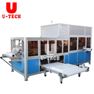 Automatic high speed jerry can empty PET plastic bottle bag packing machine equipment plant price