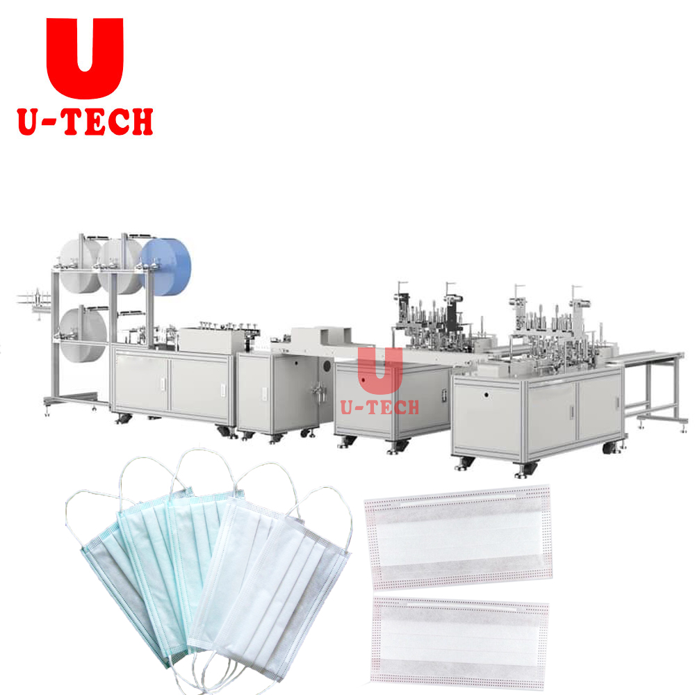 Face Surgical Dust Medical Mask Making Packing Machine