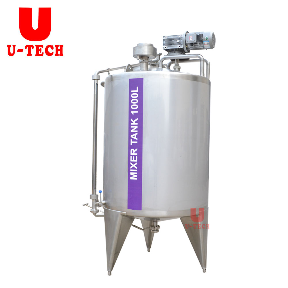 Homogenizer Mixer Liquid Soap Beverage Heating Mixing Tank Equipment
