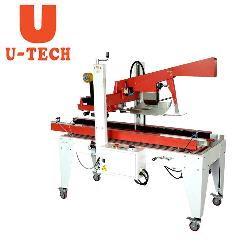 Automatic Flaps Folding and Side Belts Driven Sealer