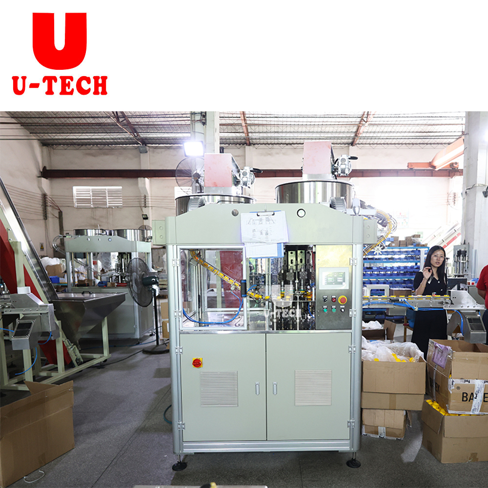Full automatic high speed food cooking oil cap assembly machine